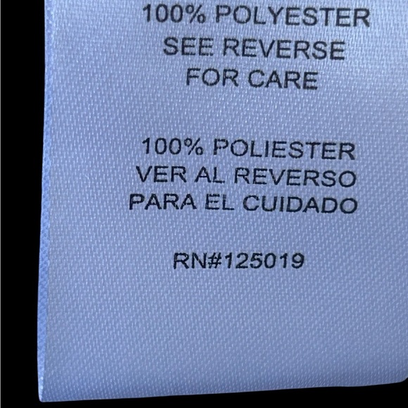 Blue and White Striped Mock Neck Flow Free Sleeveless Blouse Sz Medium - Picture 5 of 13